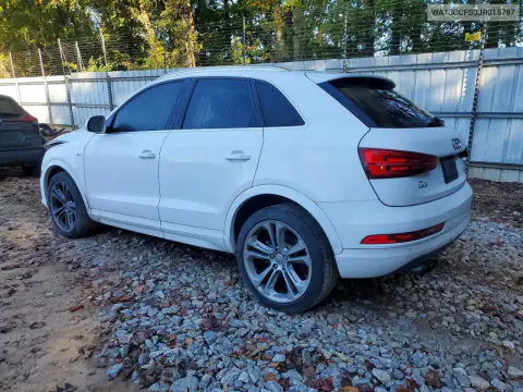 WA1JCCFS0JR015787 — 2018 Audi Q3, zdjęcie 2 z Copart, Przód