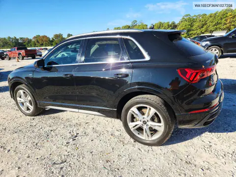 2022 Audi Q3 Premium Plus S Line 45 VIN WA1EECF36N1027208 фото 2