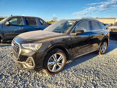 WA1EECF34N1020628 — 2022 Audi Q3, წინა ნაწილი, ფოტოები შეკეთებამდე