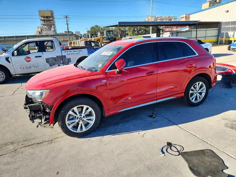 WA1DECF39N1150190 — 2022 Audi Q3, წინა ნაწილი, ფოტოები შეკეთებამდე