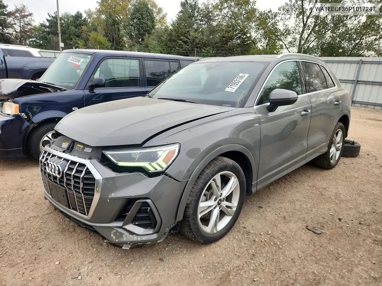 2023 Audi Q3 Premium Plus S Line 45 VIN WA1EECF36P1017247 фото 1