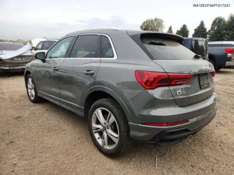 2023 Audi Q3 Premium Plus S Line 45 VIN WA1EECF36P1017247 фото 2