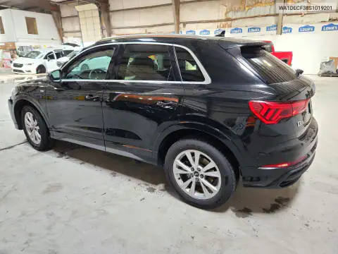 WA1DECF38S1019201 — 2025 Audi Q3, фото 2 с аукциона Copart 14.10.2026, Передняя часть
