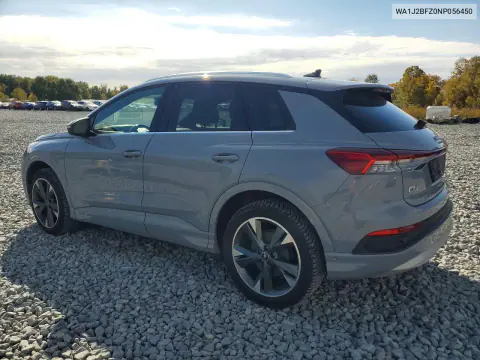 2022 Audi Q4 E-Tron Prestige VIN WA1J2BFZ0NP056450 фото 2