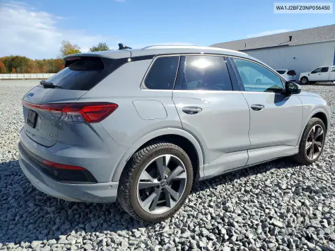 2022 Audi Q4 E-Tron Prestige VIN WA1J2BFZ0NP056450 фото 3