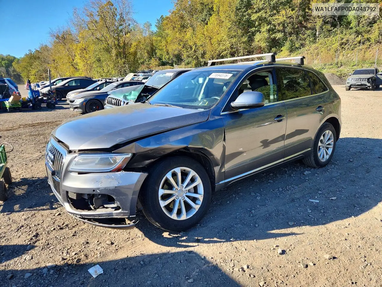 2013 Audi Q5 Premium Plus VIN WA1LFAFP0DA048792 фото 1