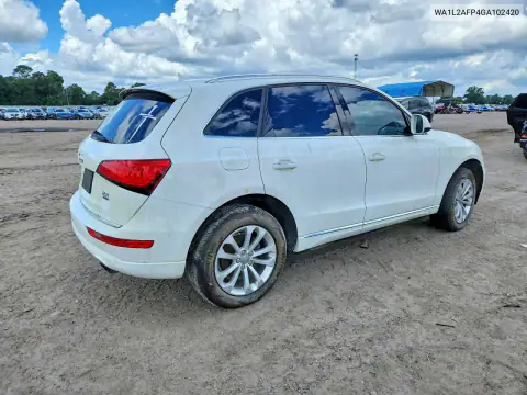 WA1L2AFP4GA102420 — 2016 Audi Q5, photo 3 from Copart 15.10.2026, Mechanical damage