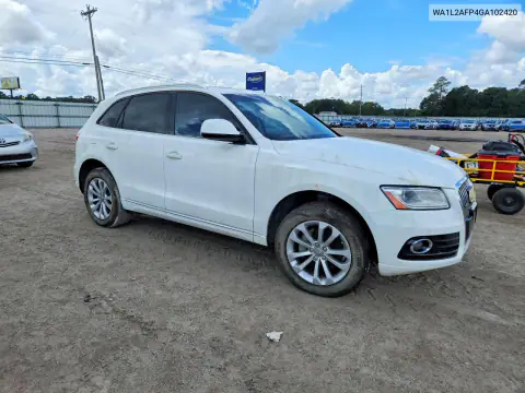 WA1L2AFP4GA102420 — 2016 Audi Q5, photo 4 from Copart 15.10.2026, Mechanical damage