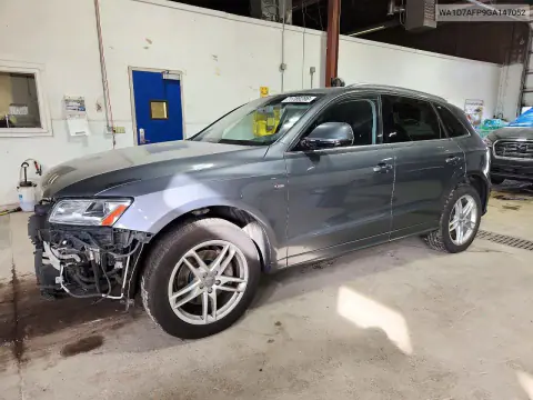 WA1D7AFP9GA147052 — 2016 Audi Q5, Передняя часть, фото до ремонта