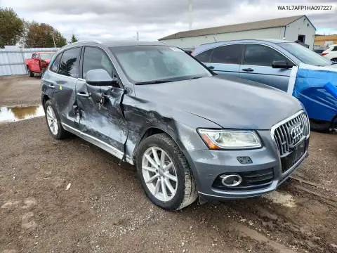 WA1L7AFP1HA097227 — 2017 Audi Q5, photo 4 from Copart, Side