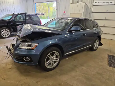 WA1C2AFP9HA091092 — 2017 Audi Q5, წინა ნაწილი, ფოტოები შეკეთებამდე