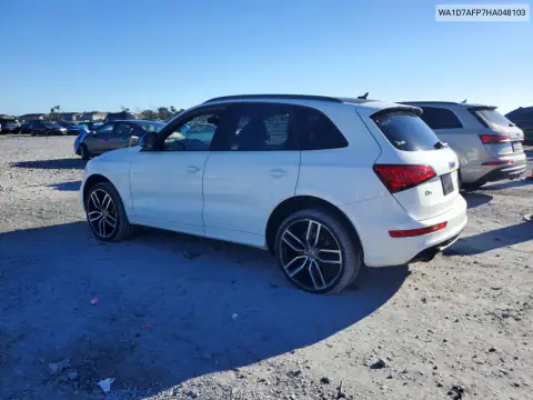 WA1D7AFP7HA048103 — 2017 Audi Q5, photo 2 from Copart 24.10.2026, Normal wear