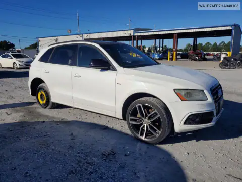 WA1D7AFP7HA048103 — 2017 Audi Q5, photo 4 from Copart 24.10.2026, Normal wear