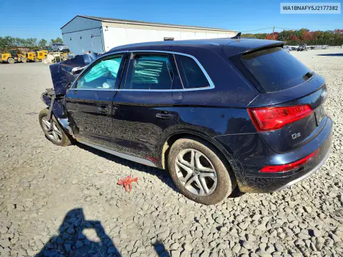 WA1BNAFY5J2177382 — 2018 Audi Q5, photo 2 from Copart, Front end