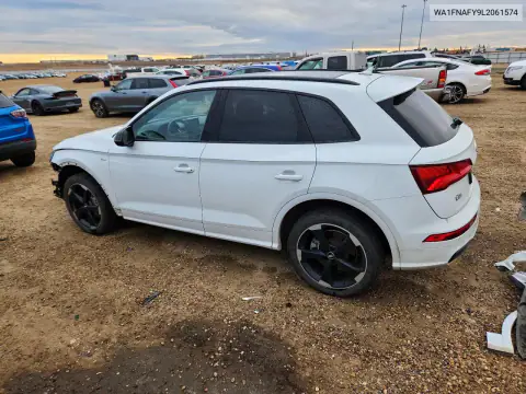 WA1FNAFY9L2061574 — 2020 Audi Q5, photo 2 from Copart 15.10.2026, Front end