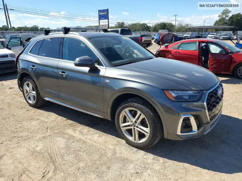 WA1E2AFY5M2028559 — 2021 Audi Q5, photo 4 from Copart, Rear end