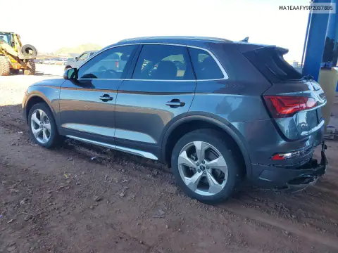 WA1EAAFY9P2037885 — 2023 Audi Q5, foto 2 de Copart, Parte trasera
