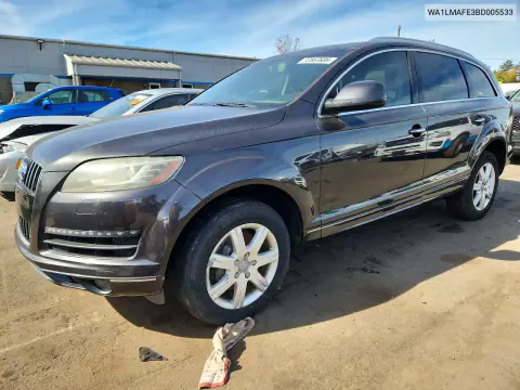 WA1LMAFE3BD005533 — 2011 Audi Q7, Механические повреждения, фото до ремонта