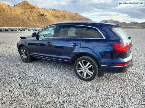 2013 Audi Q7 Prestige VIN WA1VMAFE6DD013346 фото 2