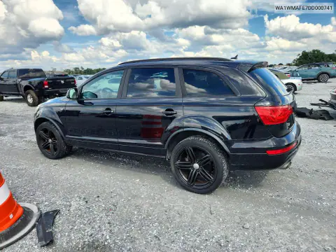 2013 Audi Q7 Prestige VIN WA1WMAFE7DD000741 фото 2