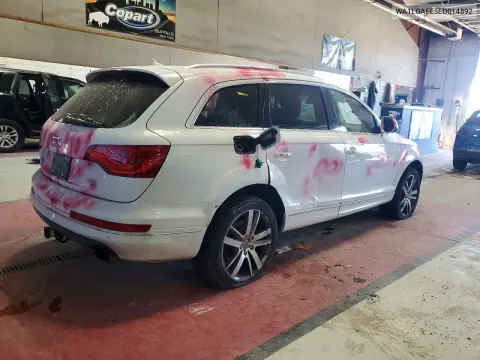 2014 Audi Q7 Premium Plus VIN WA1LGAFE5ED014892 фото 3