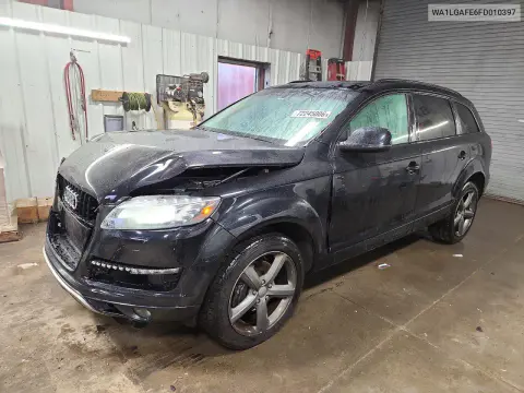 WA1LGAFE6FD010397 — 2015 Audi Q7, Передняя часть, фото до ремонта