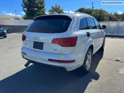 2015 Audi Q7 Premium Plus VIN WA1LGAFE6FD012568 фото 3