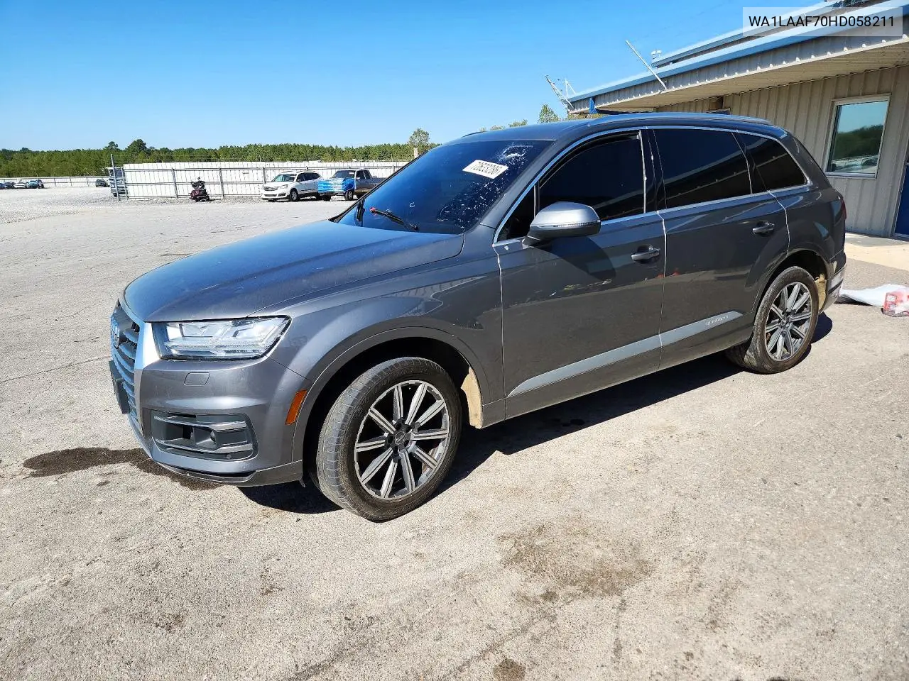 2017 Audi Q7 Premium Plus VIN WA1LAAF70HD058211 фото 1