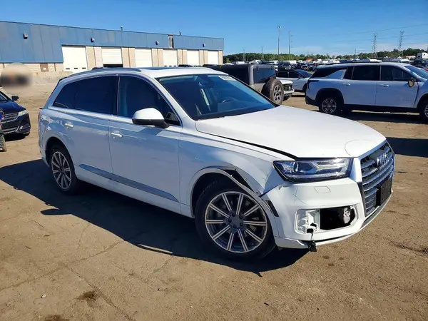 WA1LHAF79JD037911 — 2018 Audi Q7, фото 4 с аукциона Copart, Передняя часть