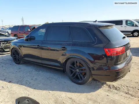 WA1VAAF73JD054409 — 2018 Audi Q7, фото 2 с аукциона Copart, вандализм