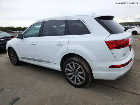 WA1LHAF71JD037479 — 2018 Audi Q7, foto 2 de Copart, Inundación