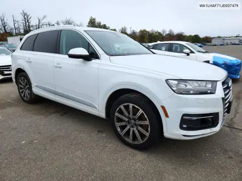 WA1LHAF71JD037479 — 2018 Audi Q7, foto 4 de Copart, Inundación