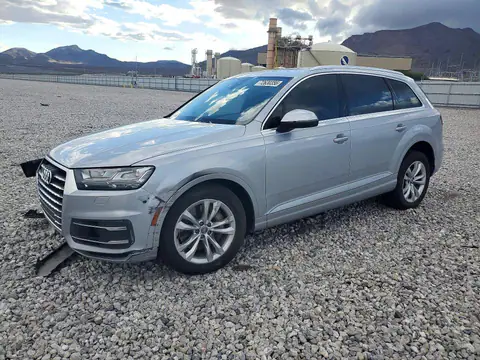 WA1LAAF75JD015473 — 2018 Audi Q7, წინა ნაწილი (Front End), ფოტოები შეკეთებამდე