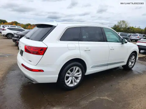 WA1LHAF76JD023383 — 2018 Audi Q7, zdjęcie 3 z Copart, Przód