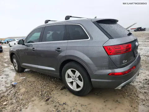 2019 Audi Q7 Premium Plus VIN WA1LHAF79KD038543 фото 2
