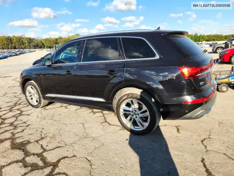 WA1LXAF72LD000558 — 2020 Audi Q7, foto 2 de Copart, Pequeñas abolladuras y arañazos
