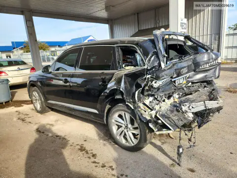 2021 Audi Q7 Premium Plus VIN WA1LJAF70MD039619 фото 2