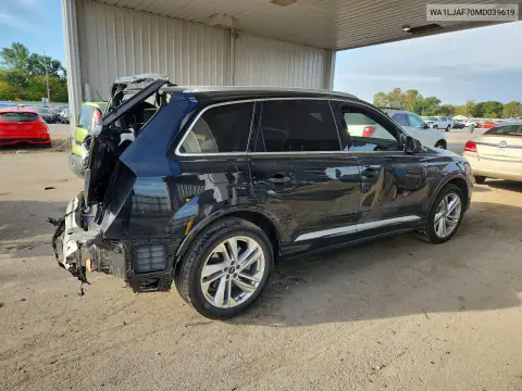 2021 Audi Q7 Premium Plus VIN WA1LJAF70MD039619 фото 3