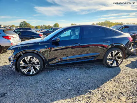 WA1DABGE4RB006245 Audi Q8 E-Tron 2024 — daño Parte delantera, foto antes de reparar