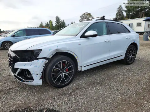 WA1EVAF12MD033426 — 2021 Audi Q8, ПЕРЕДНЯЯ ЧАСТЬ, фото до ремонта