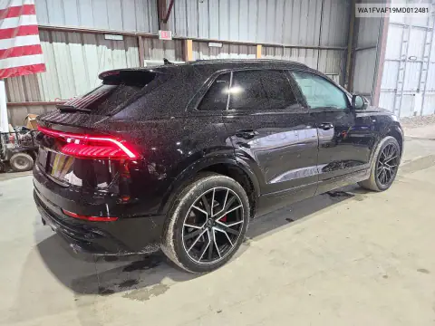 WA1FVAF19MD012481 — 2021 Audi Q8, zdjęcie 3 z Copart, Drobne wgniecenia i rysy