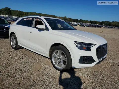 2022 Audi Q8 Premium VIN WA1AVBF13ND017144 фото 4