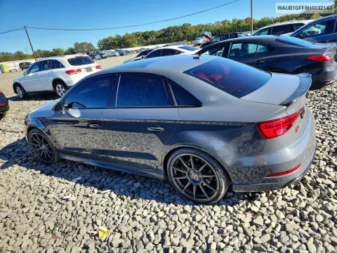 2017 Audi S3 Premium Plus VIN WAUB1GFF8H1032143 фото 2