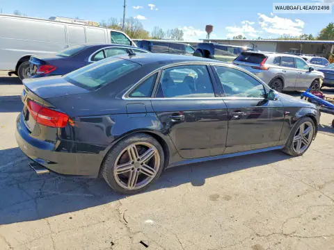 2014 Audi S4 Premium Plus VIN WAUBGAFL4EA012498 фото 3