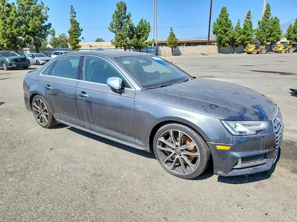 WAUB4AF49JA003520 — 2018 Audi S4, фото 4 с аукциона Copart, Задняя часть