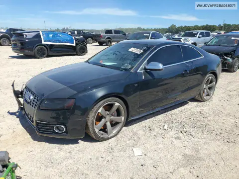 2011 Audi S5 Premium Plus VIN WAUCVAFR2BA048071 фото 1
