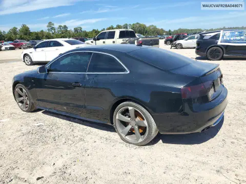 2011 Audi S5 Premium Plus VIN WAUCVAFR2BA048071 фото 2