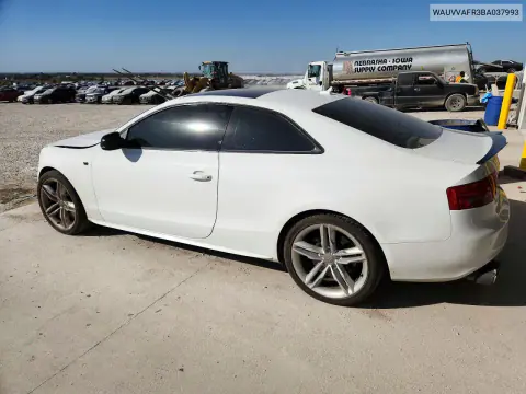 2011 Audi S5 Prestige VIN WAUVVAFR3BA037993 фото 2