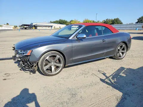 WAUC4AFH5HN002858 — 2017 Audi S5, წინა ნაწილი (Front End), ფოტოები შეკეთებამდე
