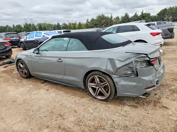 WAU24GF57KN000833 — 2019 Audi S5, photo 2 from Copart 13.10.2026, Rear end